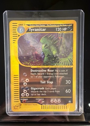 Tyranitar, graded 8.5
