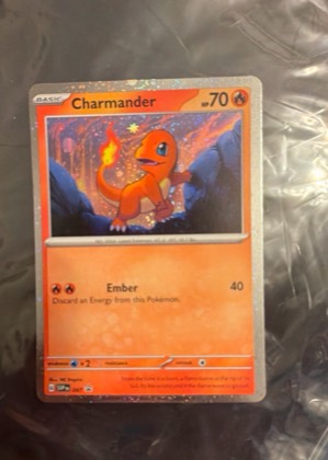 Charmander - 047 (Cosmos Holo), graded 9.0
