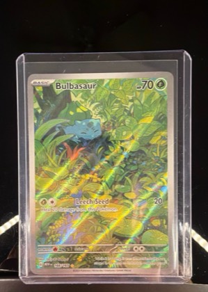 Bulbasaur graded 8.5