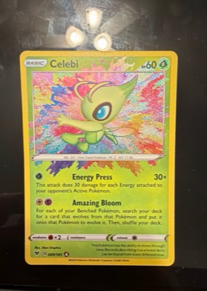 Celebi, graded 8.5