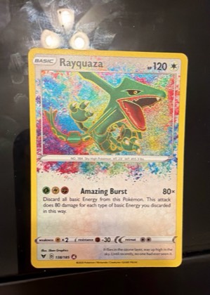 Rayquaza, graded 8.5
