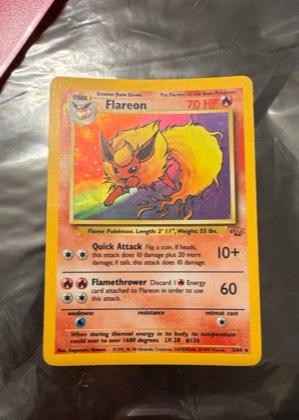 Flareon, graded 5.5