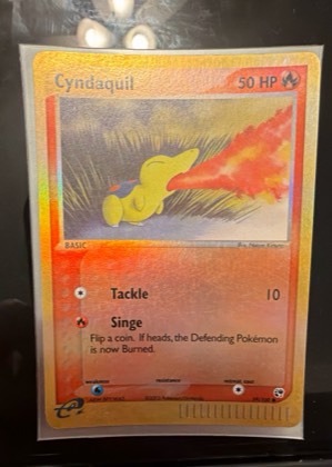 Cyndaquil, graded 8.5