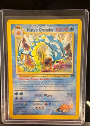 Misty's Gyarados, graded 9.0