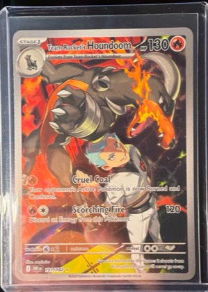 Team Rocket's Houndoom - 191/182 graded 9