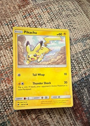 Pikachu, graded 9.0