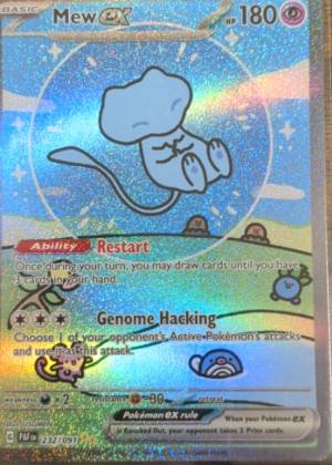 Mew ex - 232/091 graded 9