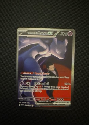 Team Rocket's Mewtwo ex, graded 9.0
