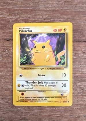 Pikachu, graded 9.0
