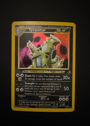 Tyranitar, graded 9.0