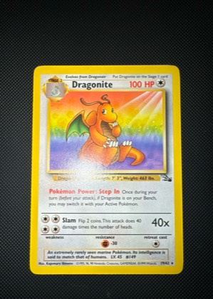 Dragonite, graded 8.0