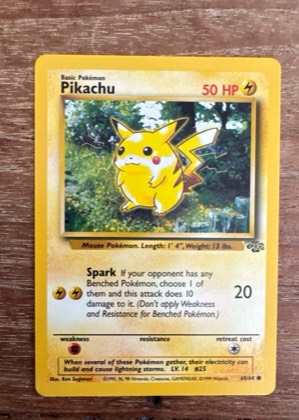 Pikachu, graded 9.0