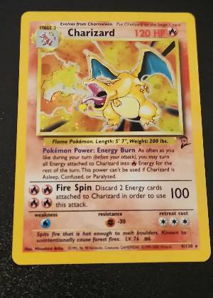 Charizard graded 8