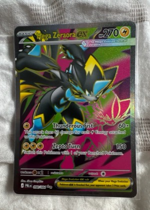Mega Zeraora ex, graded 9.0