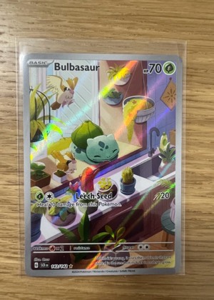 Bulbasaur, graded 9.0