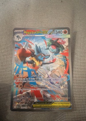 Mega Lucario ex, graded 9.5