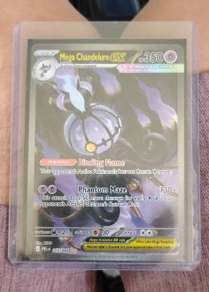 Mega Chandelure ex, graded 9.0