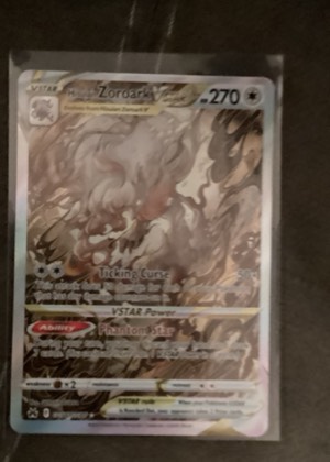 Hisuian Zoroark VSTAR, graded 8.0
