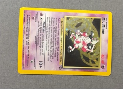 Mr. Mime (6) graded 6 & below