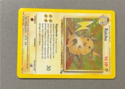 Raichu (14) graded 6 & below