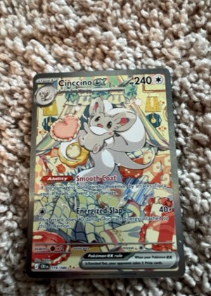 Cinccino ex graded 9