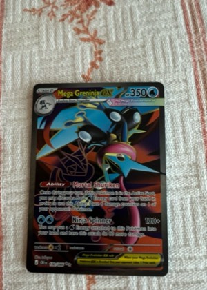 Mega Greninja ex, graded 9.0