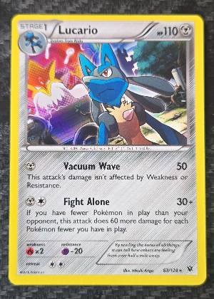 Lucario (63), graded 9.0