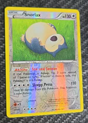 Snorlax, graded 7.5