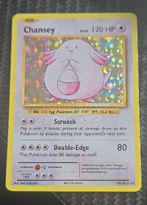 Chansey, graded 7.5