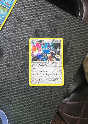 Lucario ex, graded 7.5
