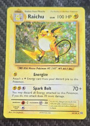 Raichu, graded 7.0