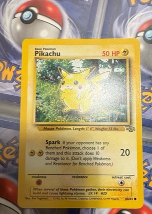 Pikachu graded 8