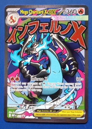 Mega Charizard X ex, graded 9.5
