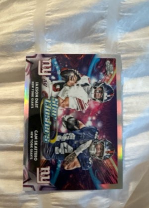 Jaxson Dart / Cam Skattebo, graded 7.5
