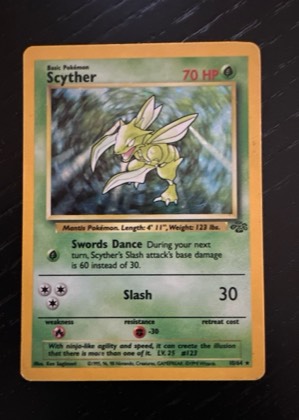 Scyther, graded 8.0