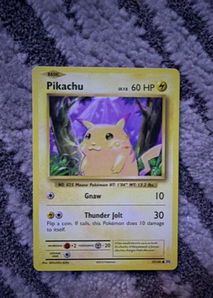 Pikachu, graded 8.0