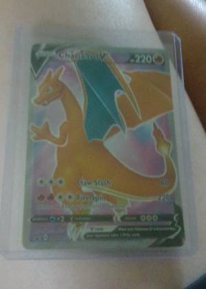 Charizard V, graded 8.5