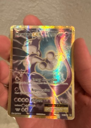 Mewtwo EX, graded 2.5