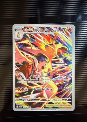 Ethan's Typhlosion, graded 9.0