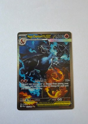 Mega Charizard X ex, graded 9.0