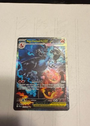 Mega Charizard X ex, graded 9.0