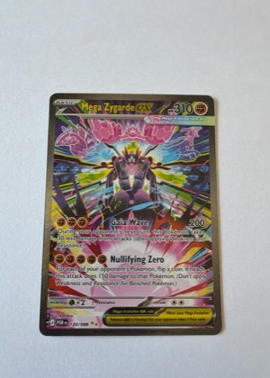 Mega Zygarde ex, graded 9.0