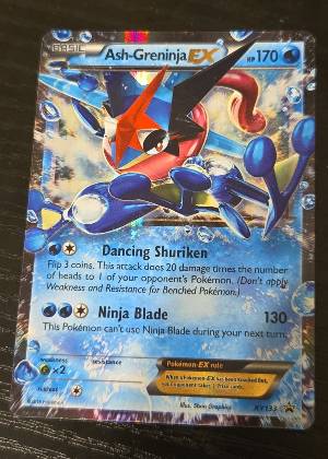 Ash-Greninja EX, graded 9.0
