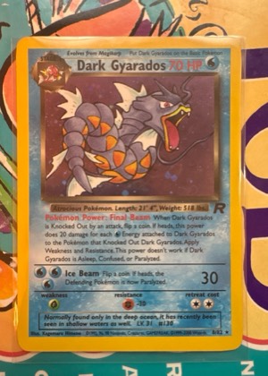 Dark Gyarados (8) graded 9