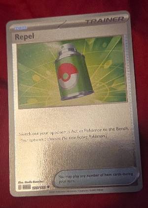 Repel, graded 8.5
