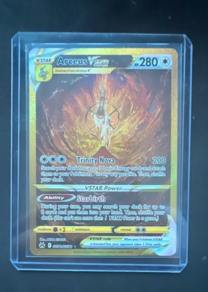 Arceus VSTAR (Secret), graded 9.0