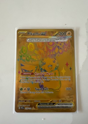 Pikachu ex - 179/131 graded 6 & below