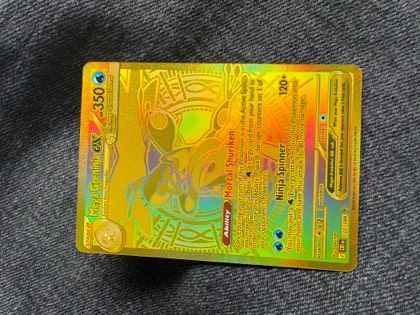 Mega Greninja ex, graded 9.0
