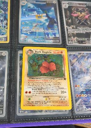 Dark Dugtrio, graded 8.5