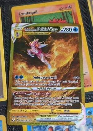Origin Forme Palkia VSTAR (Secret), graded 9.0